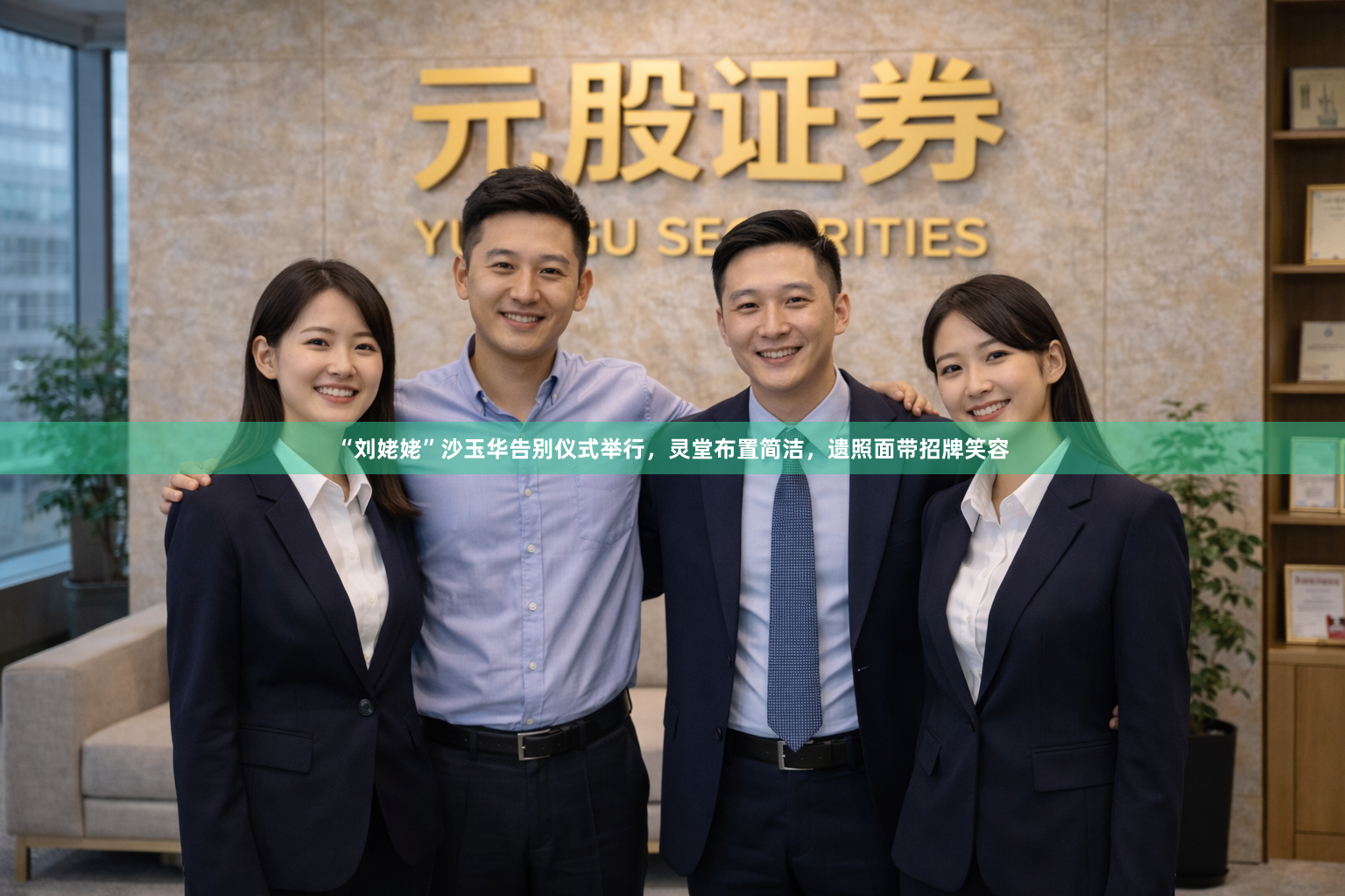 “刘姥姥”沙玉华告别仪式举行,灵堂布置简洁,遗照面带招牌笑容
