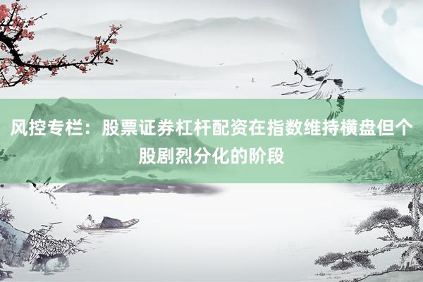 风控专栏：股票证券杠杆配资在指数维持横盘但个股剧烈分化的阶段