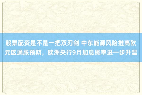 股票配资是不是一把双刃剑 中东能源风险推高欧元区通胀预期，欧洲央行9月加息概率进一步升温